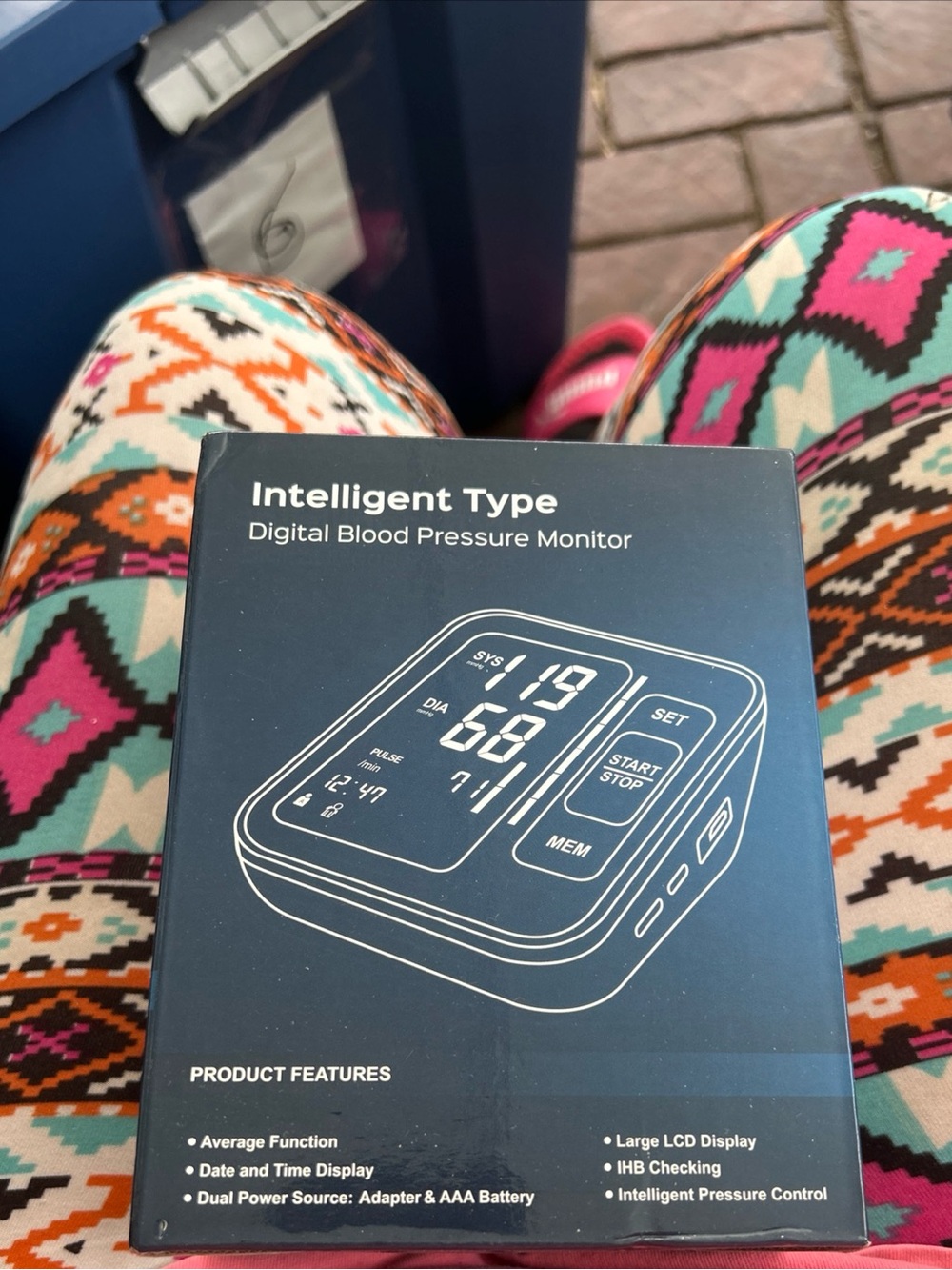 Intelligent Type Digital Blood Pressure Monitor – Black
